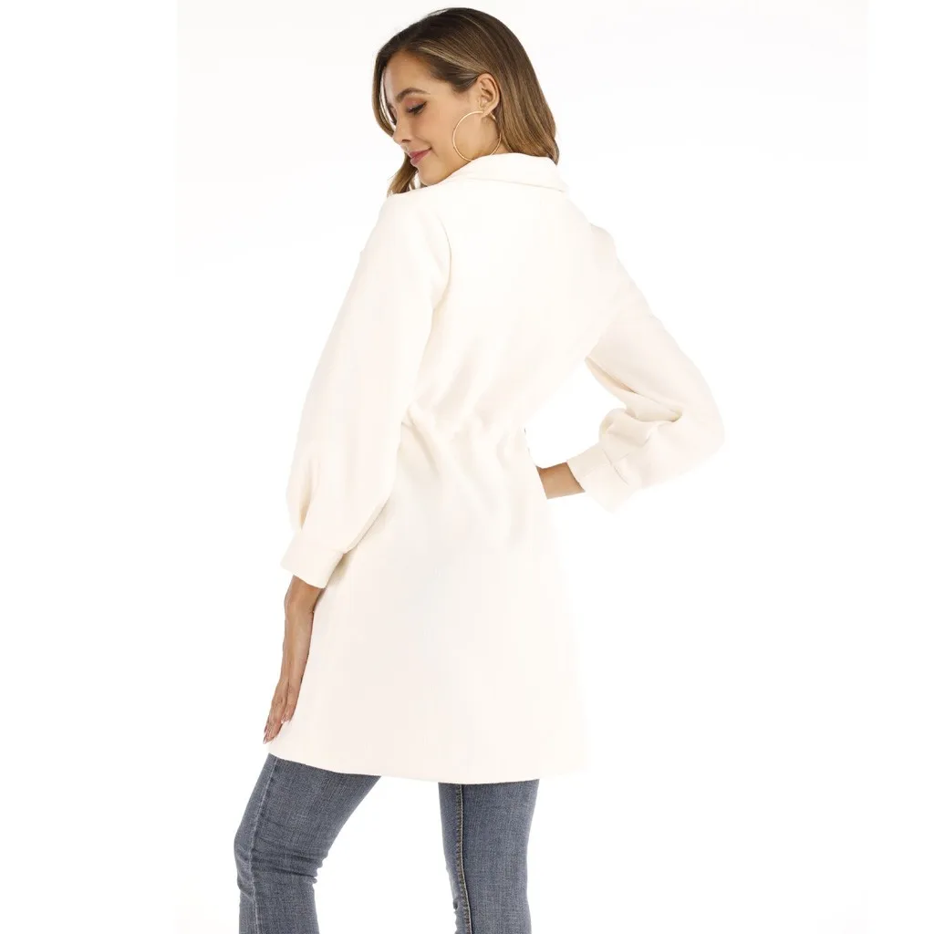 Manteau femme hiver зимнее пальто для женщин, теплое зимнее пальто с длинным рукавом и отложным воротником, пальто из искусственного меха, пальто abrigo mujer