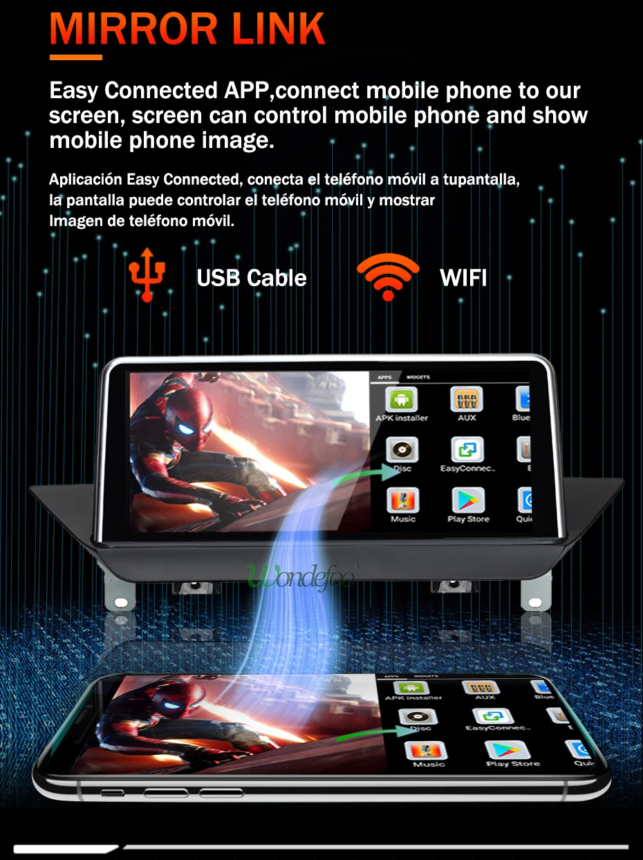 10,2" ips Android 9,0/7,1 4G 64G авто радио gps для BMW X1 E84 2009 2010 2011 2012 2013 CIC ГЛОНАСС навигация без DVD