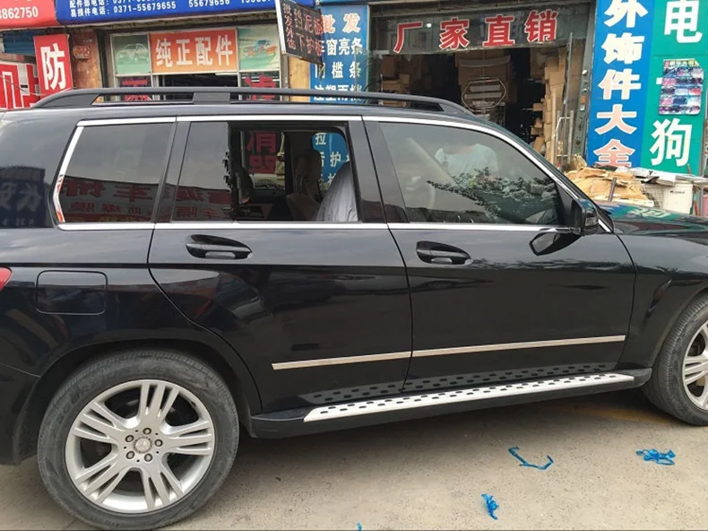 Наружная крышка подоконника из нержавеющей стали для mercedes benz GLK280 GLK300 GLK350 GLK200 GLK220 2009- стайлинга автомобилей