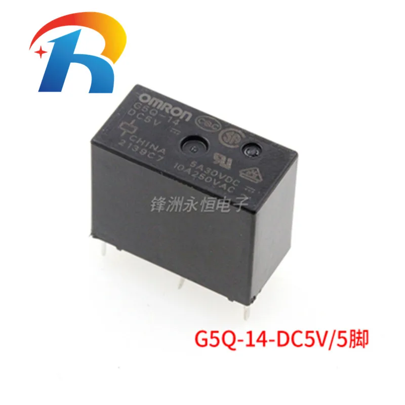 100% New original OMRON Relay G5Q-14 G5Q-14-DC5V G5Q-14-5VDC 5A 5pin alternative G5Q-1 G5Q-1-EU | Обустройство дома