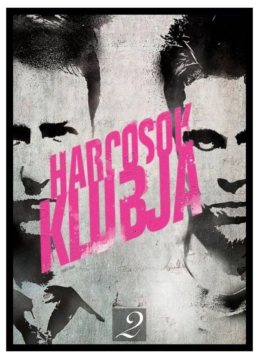 Fight Club фильм домашняя декоративная живопись белая крафт-бумага плакат для кафе комната 42X30 см - Цвет: Синий