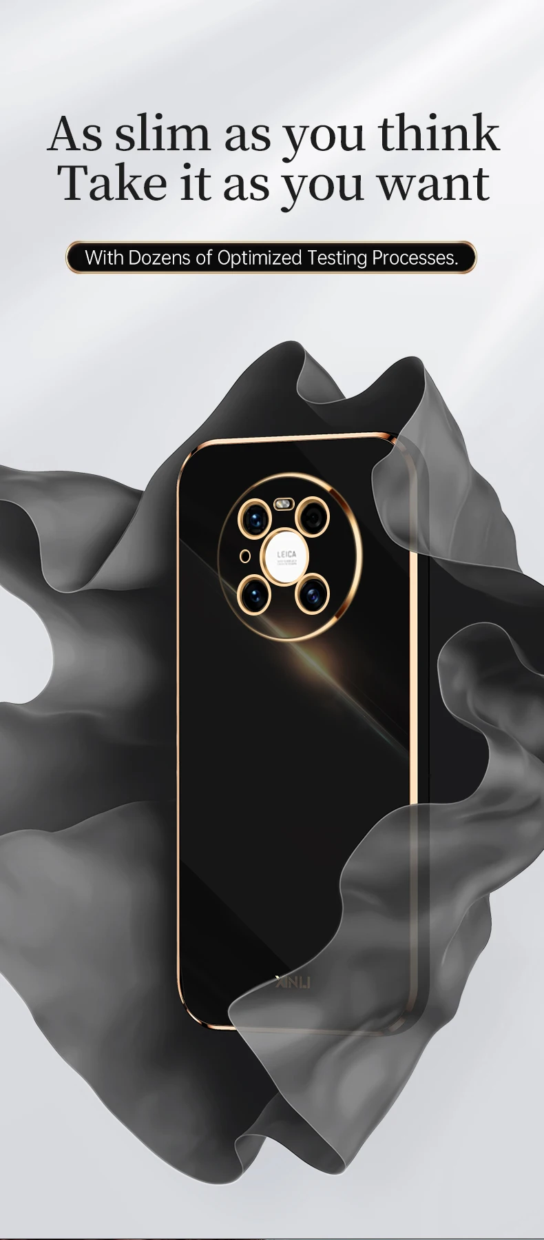 Custodia morbida in silicone placcatura quadrata di lusso per Huawei Mate 30 40 Pro Nova 8 SE P30 P50 P40 Pro Lite Custodia antiurto per caramelle_voghion.com