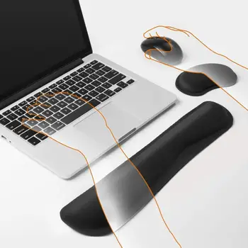 

Widen Memory Foam Nonslip Mouse Pad Wrist Support Keyboard Wrist Rest Support For Office, Computer, Laptop & Mac & Comfortable
