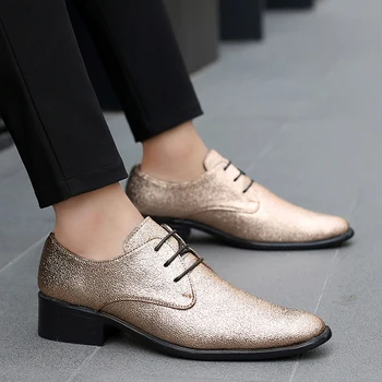 

men Dress Shoes Luxury Italian Style Fashion Men Formal Shoes lace up Nightclub Wedding parts shoes Dress Formal oxfords