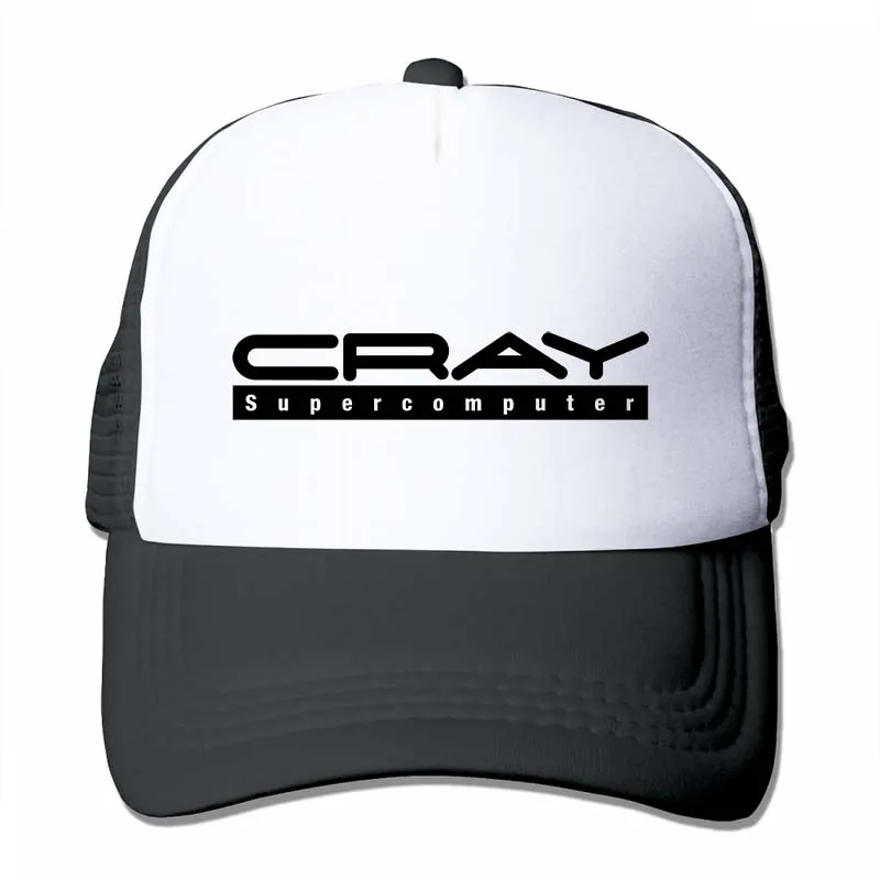 Cray Computer Supecomputerss, Дамская, Молодежная, детская бейсболка, мужская, женская, кепка для водителя грузовика, модная, Регулируемая Кепка - Цвет: 4-Black