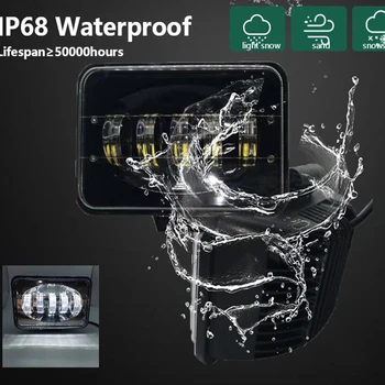 

6'' 4X4 Work Light Off road Barra LED bar offroad light 12V 24V ledbar Combo Beams Motorcycle headlight for faros led para auto