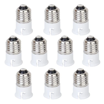 

10 pcs E27 to B22 Bulb Lamp Pin Socket Adapter Converter Holder