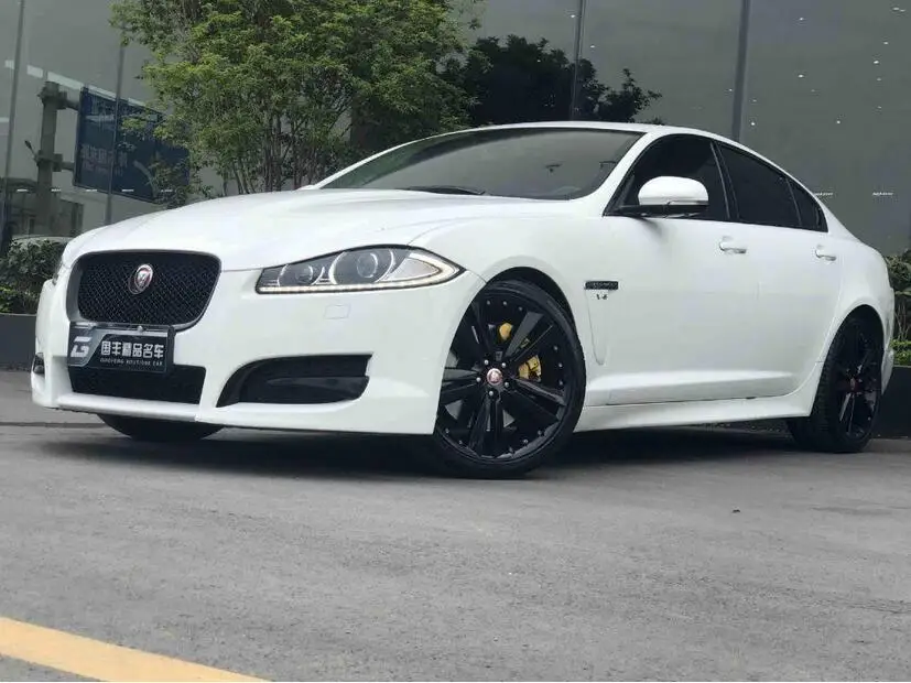 1 шт 2012~! Автомобиль bupmer головной свет для Jaguar XF фары светодиодный фары дневного света туман для Jaguar XF фары