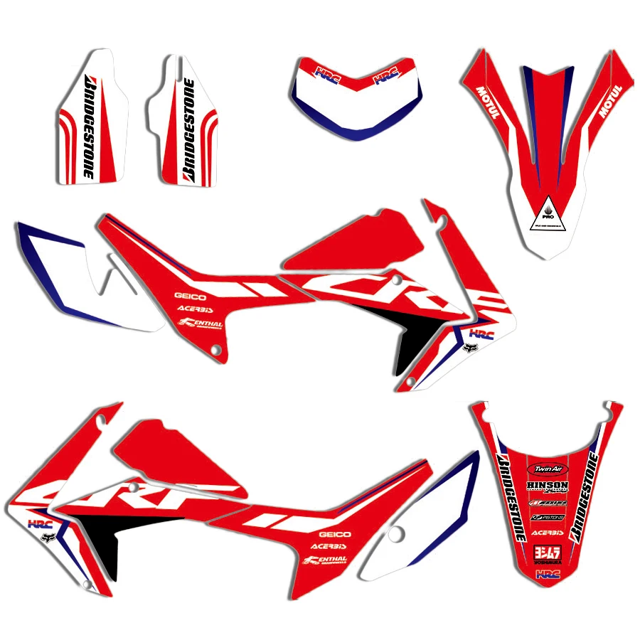 GRAPHICS DECALS STICKERS FULL KIT FOR HONDA CRF250L CRF250M 2012-2020 CRF250L 2012-2016