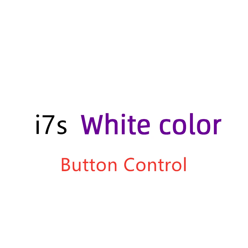 i7s White Прямая поставка i12 TWS Bluetooth 5,0 наушники двойные звонки стерео умные сенсорные наушники для iPhone Pk I7s i9s i11 tws наушники - Цвет: i7s White