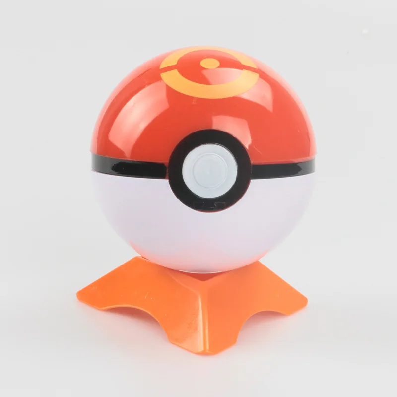 Покемон 7 см Poke Ball настоящая кнопка мастер мяч Poke Ball игрушка покемон Пикачу Гараж Комплект