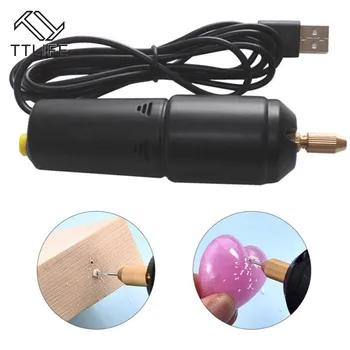 

Jewelry Tools Mini Electric Drill Handheld for Pearl Epoxy Resin Jewelry Making DIY Wood Craft Tools with USB Data Cable Crafts
