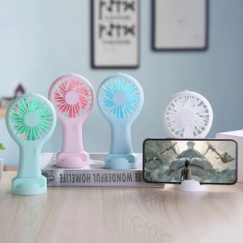Handheld Usb Mini Fan Portable USB Charging Fan Creative Mini Hand-held Small Fan Catapult Pocket Hand-held Fan