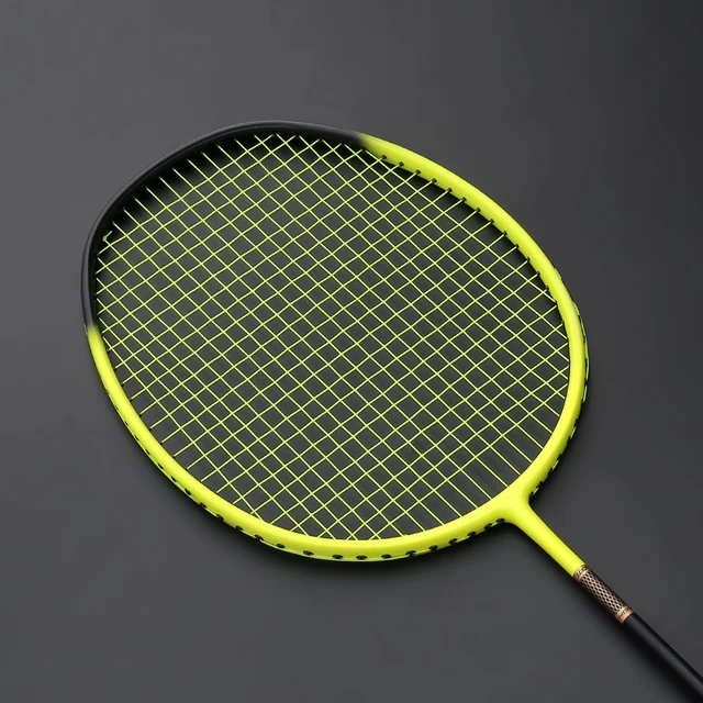Carbon Fiber Strung Badminton Racket Max Tension 30lbs Super Light 75g Professional Racquct With Bags String Speed Sports - Badminton Rackets AliExpress