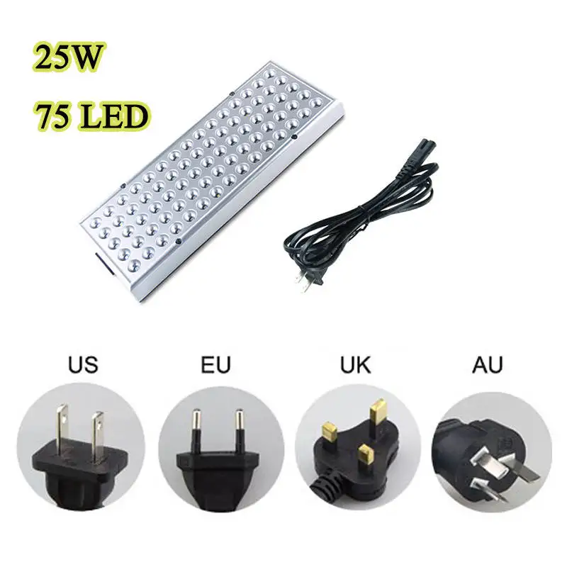 Luzes LED crescimento plantas