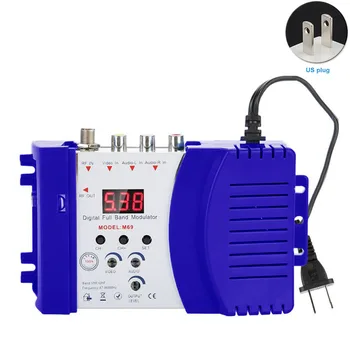 

Accessories Adapter Digital Home Professional TV AV To RF Converter Coax Modulator