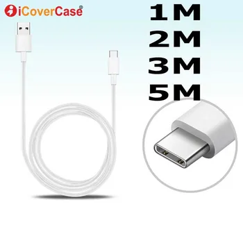 Перейти на Алиэкспресс и купить 1 м 2 м 3 м 5 м USB Type C кабель для Samsung Galaxy Z Flip Fold W20 5G S9 S8 Plus Синхронизация данных длинный зарядный кабель для мобильного телефона зарядное устройс...