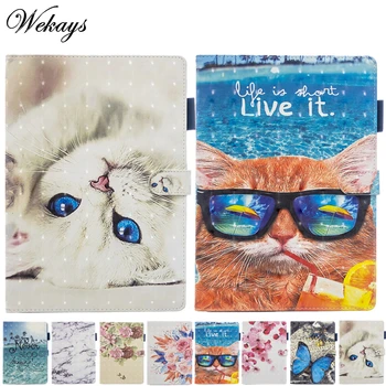 

Coque For Apple Ipad 9.7 2018 Case Cartoon Cat Leather Stand Fundas Cover For IPad 9.7 inch 2017 A1822 A1823 Tablet Cover Cases
