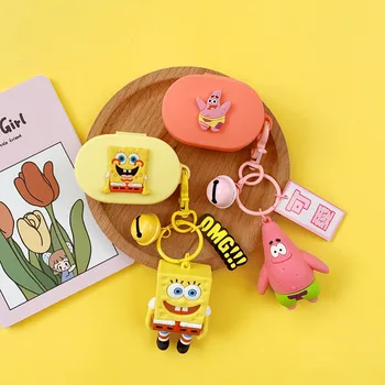 

New Arrival Earphone Cover For Redmi Airdots Case With Hook Cute Protection Frame With Strap For Mi Airdots Earphone Cases