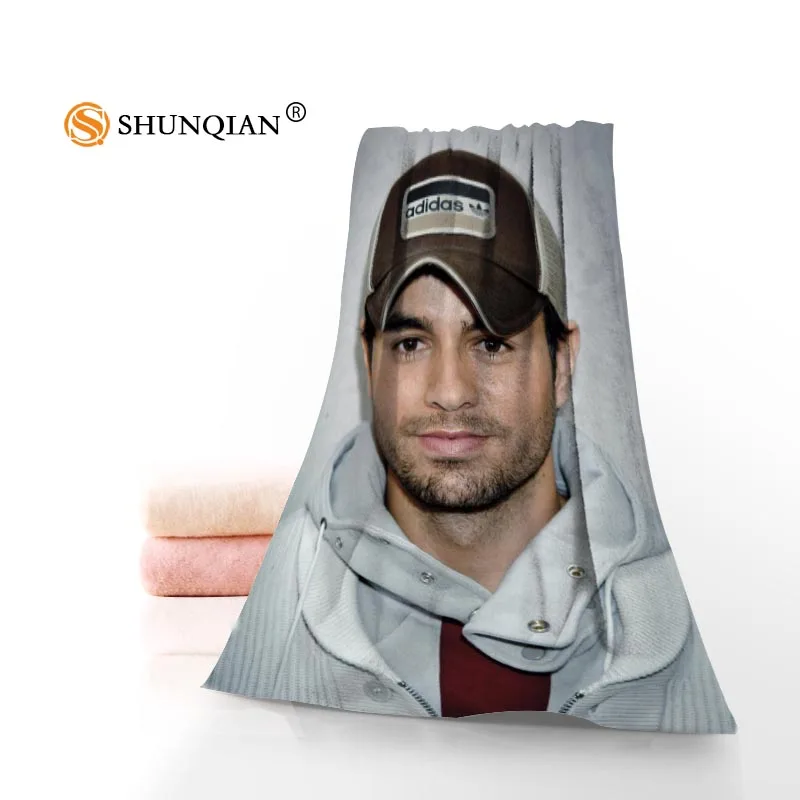 Пользовательские Enrique Iglesias 35x75 см полотенце для лица s facmarleth бамбуковое волокно мочалка быстросохнущее спортивное полотенце - Цвет: 8