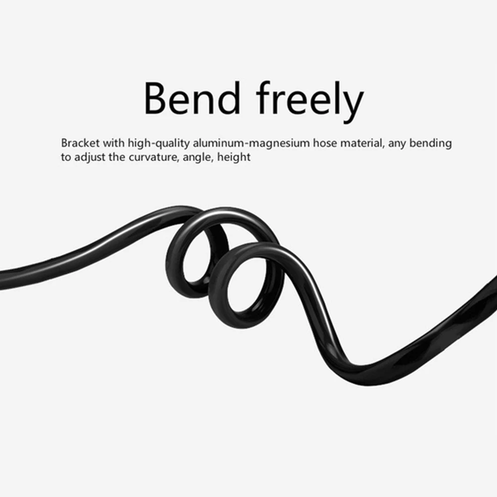 KISSCASE Flexible Handy Halter Hängen Hals Faul Halterung Bett 360 Grad Telefon Halter Stehen Für i