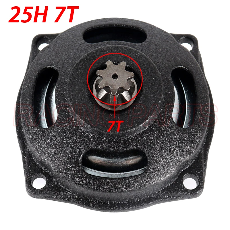 6 Denti/7 Denti 25H 47Cc 49Cc Campana Frizione/Alloggiamento Tamburo Scatola Ingranaggi Adatta A Mini Moto Pocket Bike Quad Atv Parti Spedizione Gratu