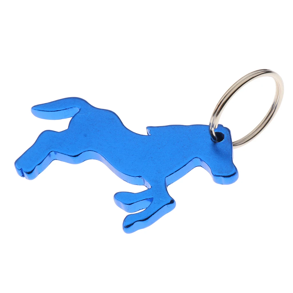 Horse Pattern Bottle Opener Key Ring Keychain Bag Pendent Novelty Gift Horse Pattern Bottle Opener Key Ring Keychain Bag Pendent Novelty Gift