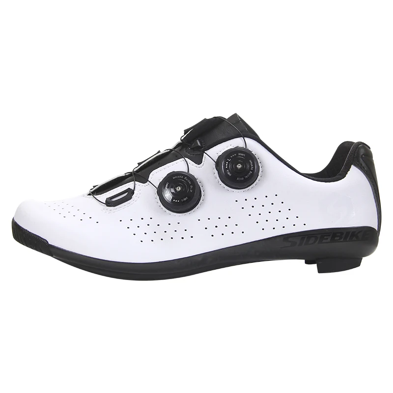 Sidebike/Обувь для шоссейного велоспорта из углеродного волокна; обувь для велосипеда с самоблокирующимся верхом; Ультралегкие спортивные кроссовки для гонок; Zapatos Ciclismo; для мужчин и женщин