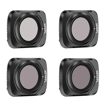 

4pcs Traveling Lens Filter Light Reduction Universal Portable Professional ND4 ND8 ND16 ND32 Adjustable For Mavic Air 2