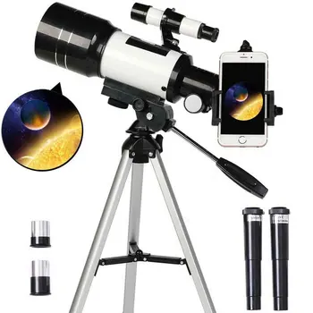 

F30070 Astronomical Telescope with Star Finder HD Outdoor Night Vision Star-shaped Lunar Observation Telescope