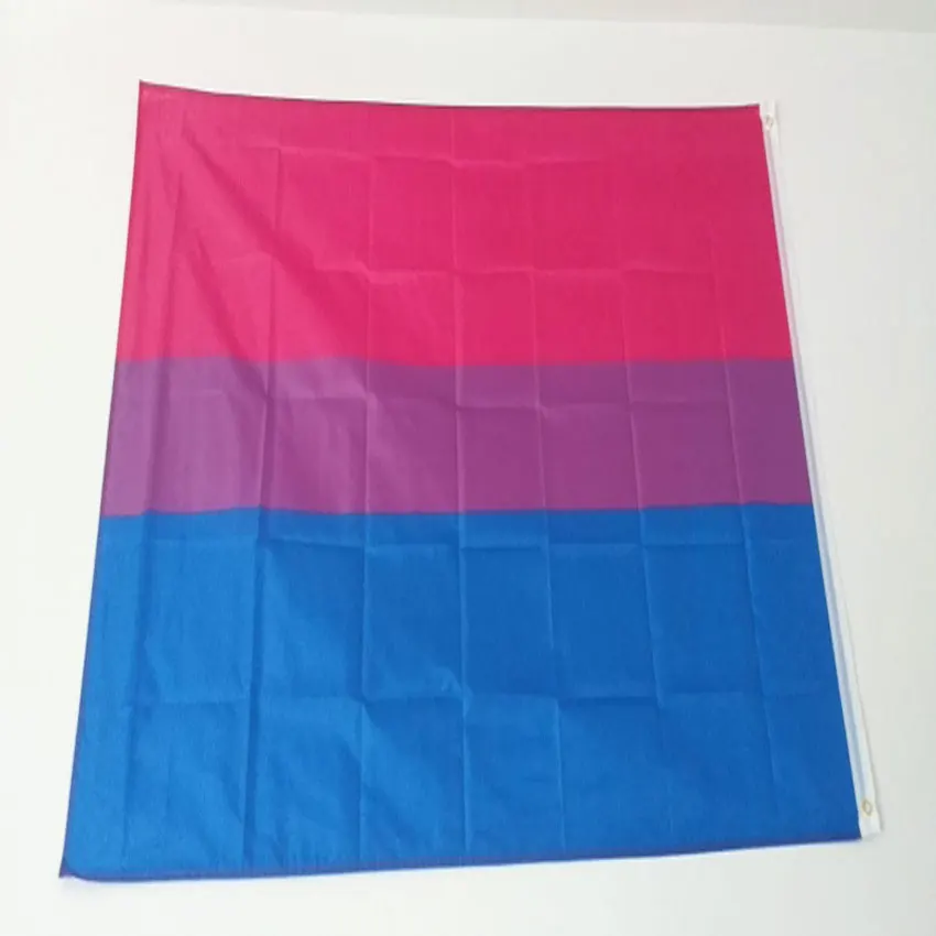 На заказ Би Прайд флаг мира 150x90 см polyester полиэстер Крытый открытый, флаги и растяжки