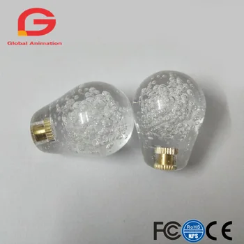 

2 Pcs Elliptical Joystick Top Ball For LED Colorful Illuminated Joystick For Arcade Game DIY Kits