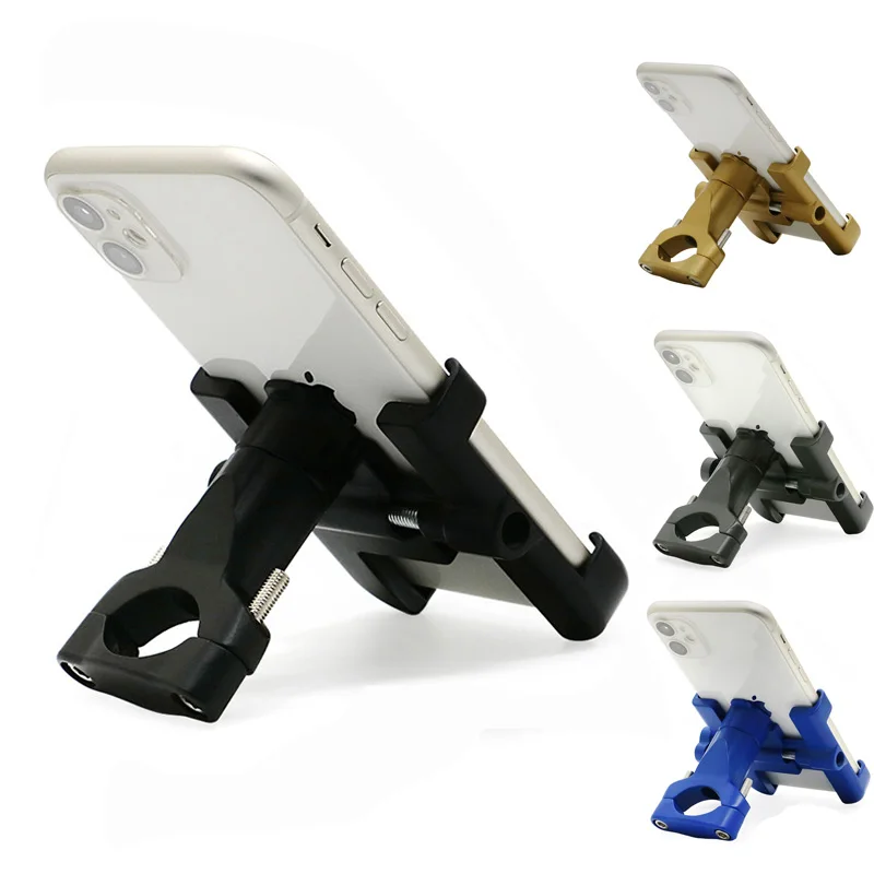 

Mobile Phone Holder Gravity Bike Bicycle Handlebar Clip Mount Cycling GPS Stand For iPhone 11 pro 8 7 Plus for Honda Forza 300