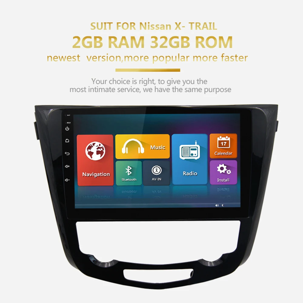 Cheap 10 Inch Car GPS Navigation DVR Tourist Navigator Android Central Multimidia Record Player for Nissan X-trail Auto Radio 2 Din 3