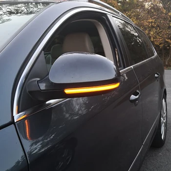 

2x Side Mirror indicator Dynamic Blinker LED Turn Signal Light For VW Passat B6 GOLF 5 Jetta MK5 Passat B5.5 GTI V Sharan