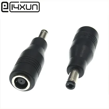 

EClyxun 1pcs DC Jack Connector 5.5*2.5 male to 7.4x5.0mm Female for DELL Laptop Power Adapter Extender Converter