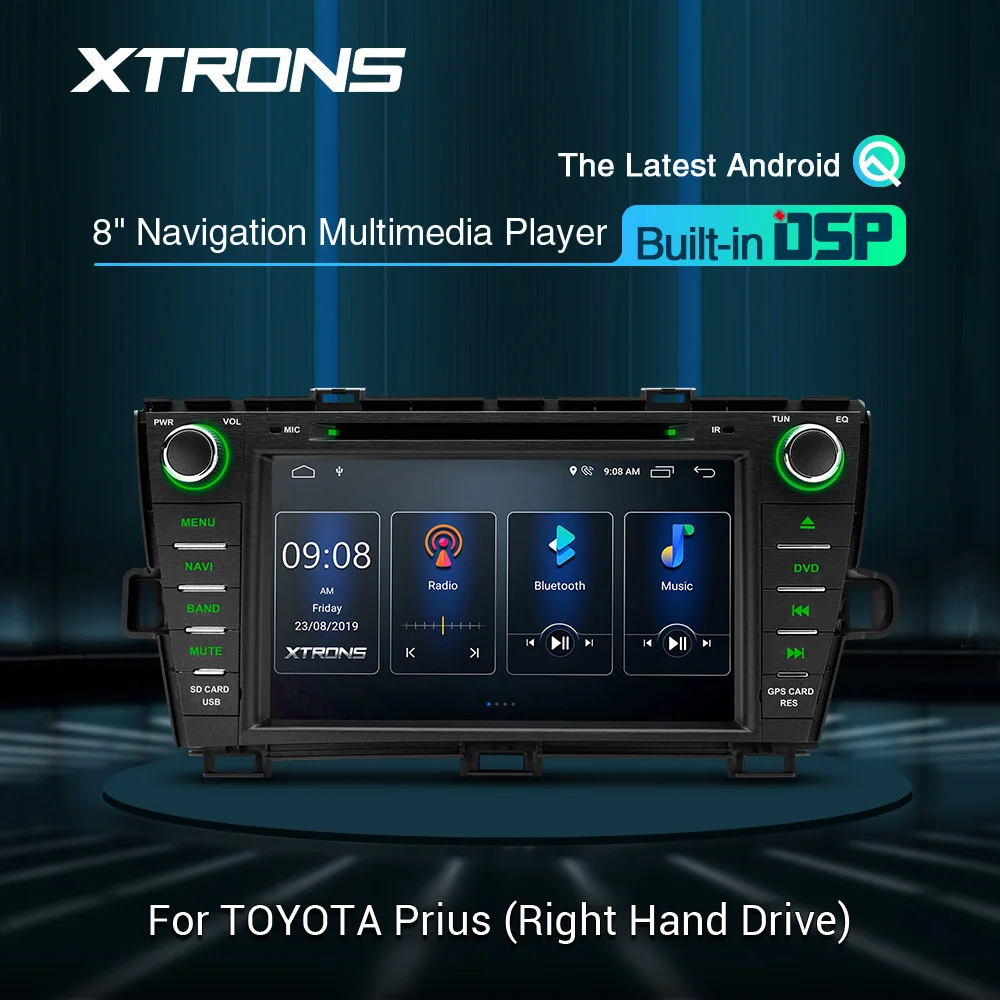 Мультифункциональный DVD-плеер XTRONS плеер на Android с диагональю 8 дюймов подходит для