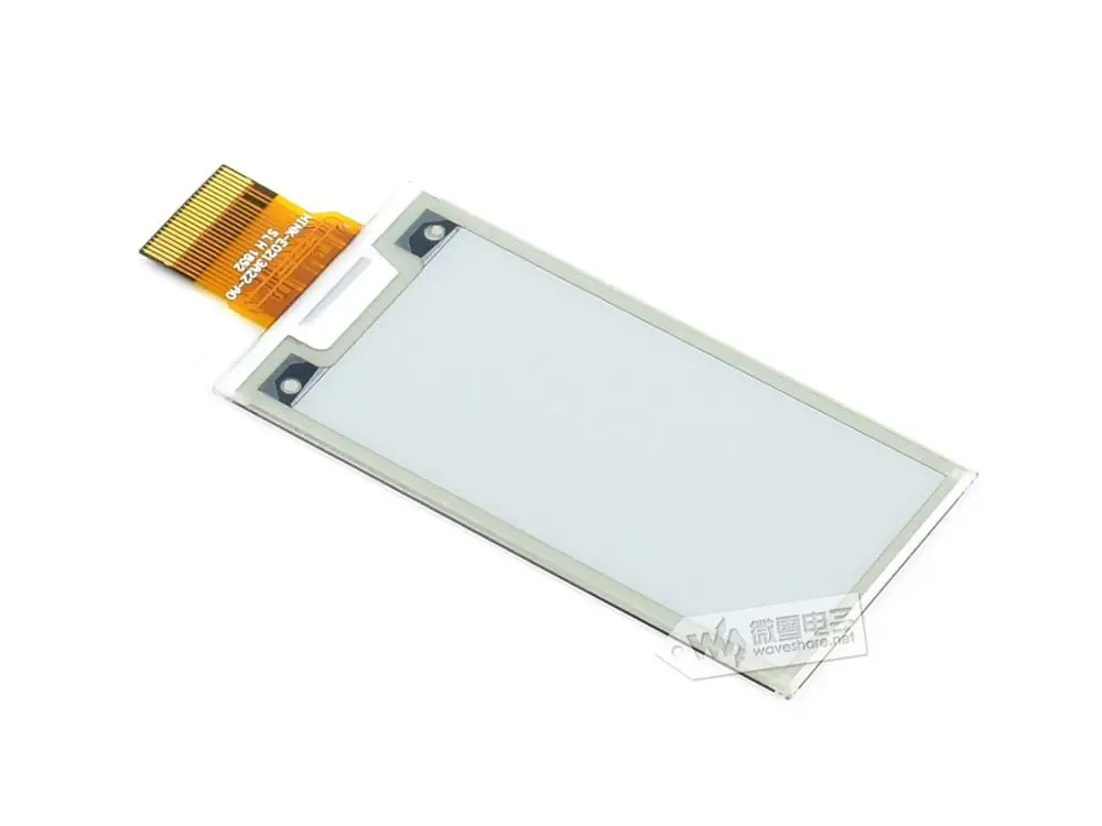 2,13 дюйма e-бумага 212x104 трехцветная, SPI интерфейс, без печатной платы для полки этикетки, промышленный инструмент