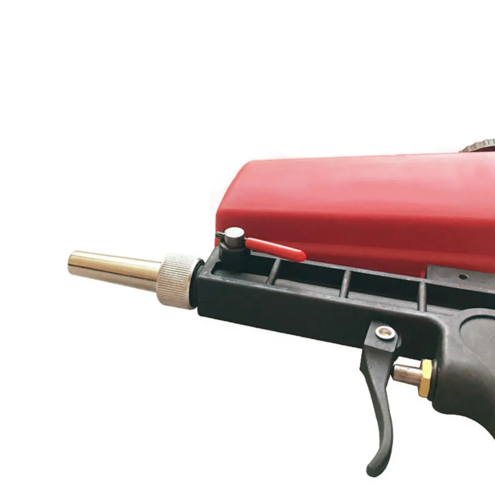 Пневматический Пескоструйный пистолет портативный гравитационный Металл Удаление ржавчины маленькая пескоструйная машина Регулируемый пневматический Пескоструйный пистолет