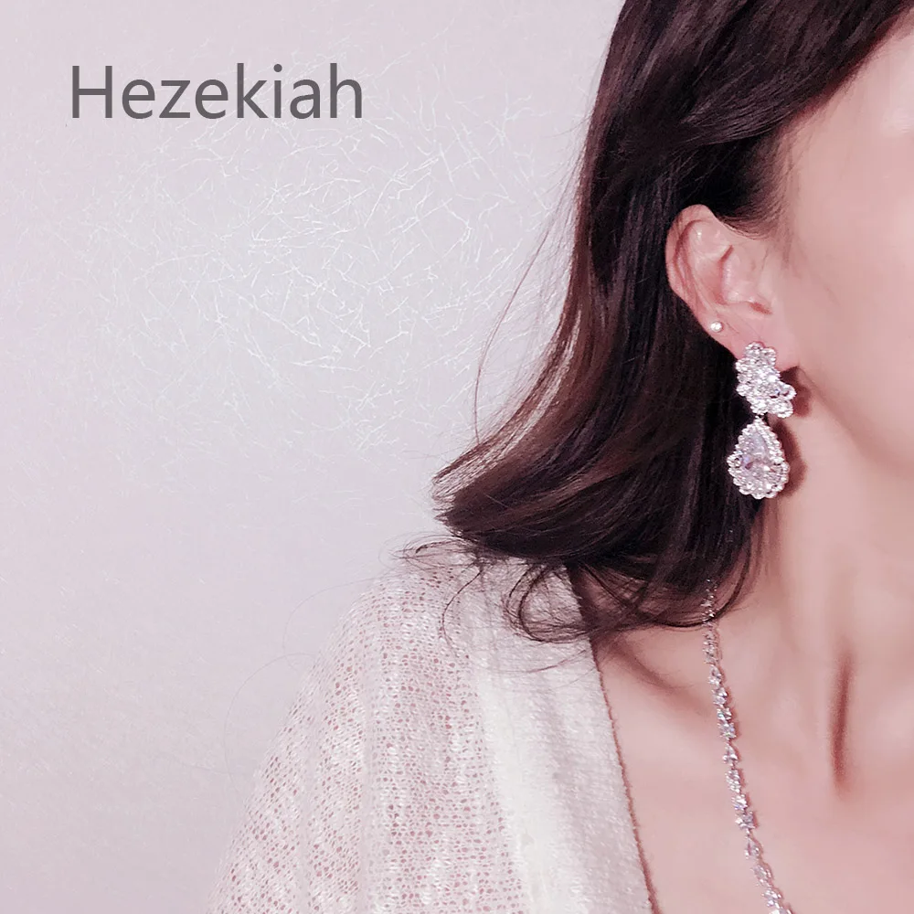 Hezekiah S925 Серебряные темпераментные женские серьги Роскошные высококлассные банкетные серьги французское качество танец