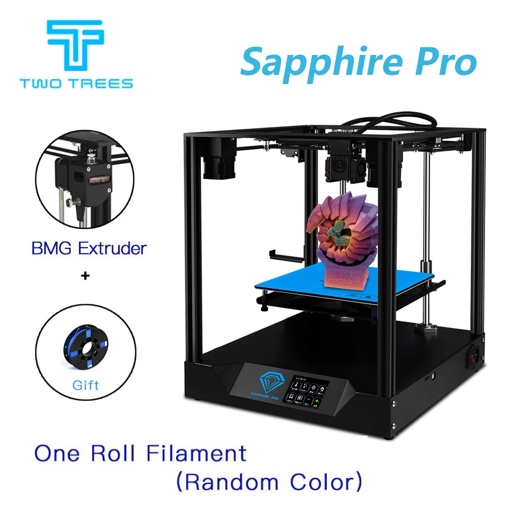 

TWO TREES 3D Printer Sapphire pro BMG Extruder CoreXY Aluminium Profile Frame Core xy High-precision Sapphire S