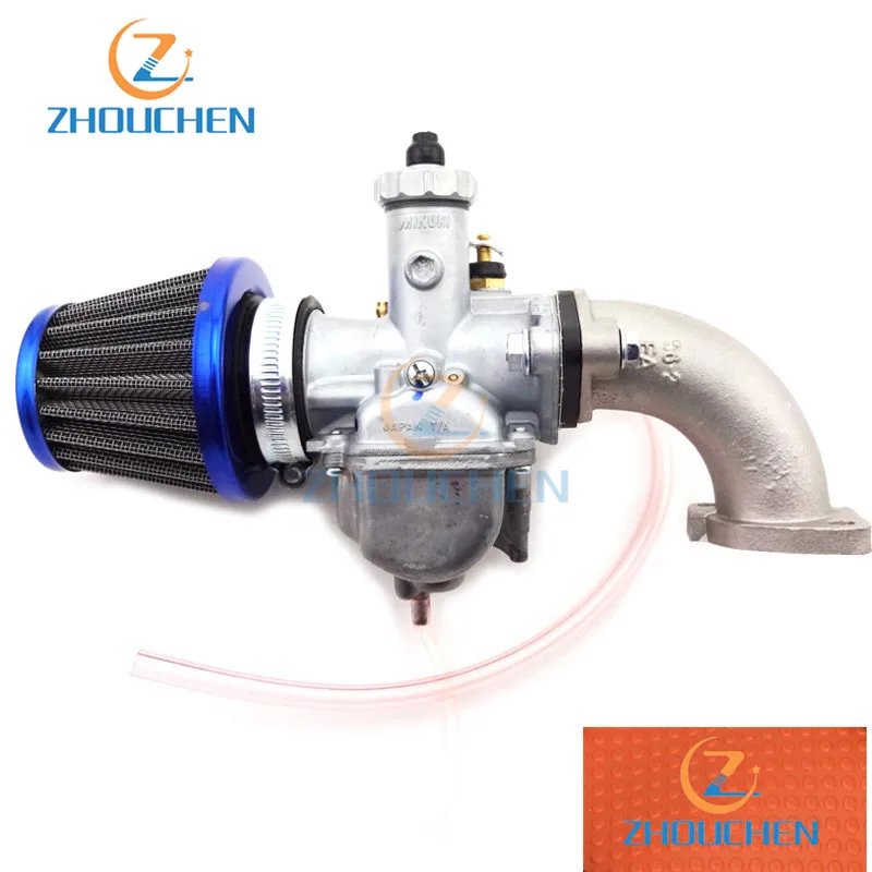 Aftermarket Mikuni 26 мм карбюратор VM22 Carb 25 мм Впускной трубопровод 38 мм воздушный фильтр для 110 125cc 140cc двигателя питбайк