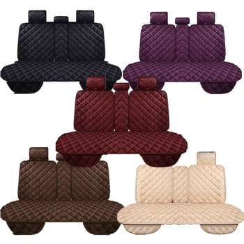 

Automobiles Plush Seat Cover Rear Car Seat Cover Universal Fit Interior Accessories Protector 5 Color For Interior Truck Suv Van