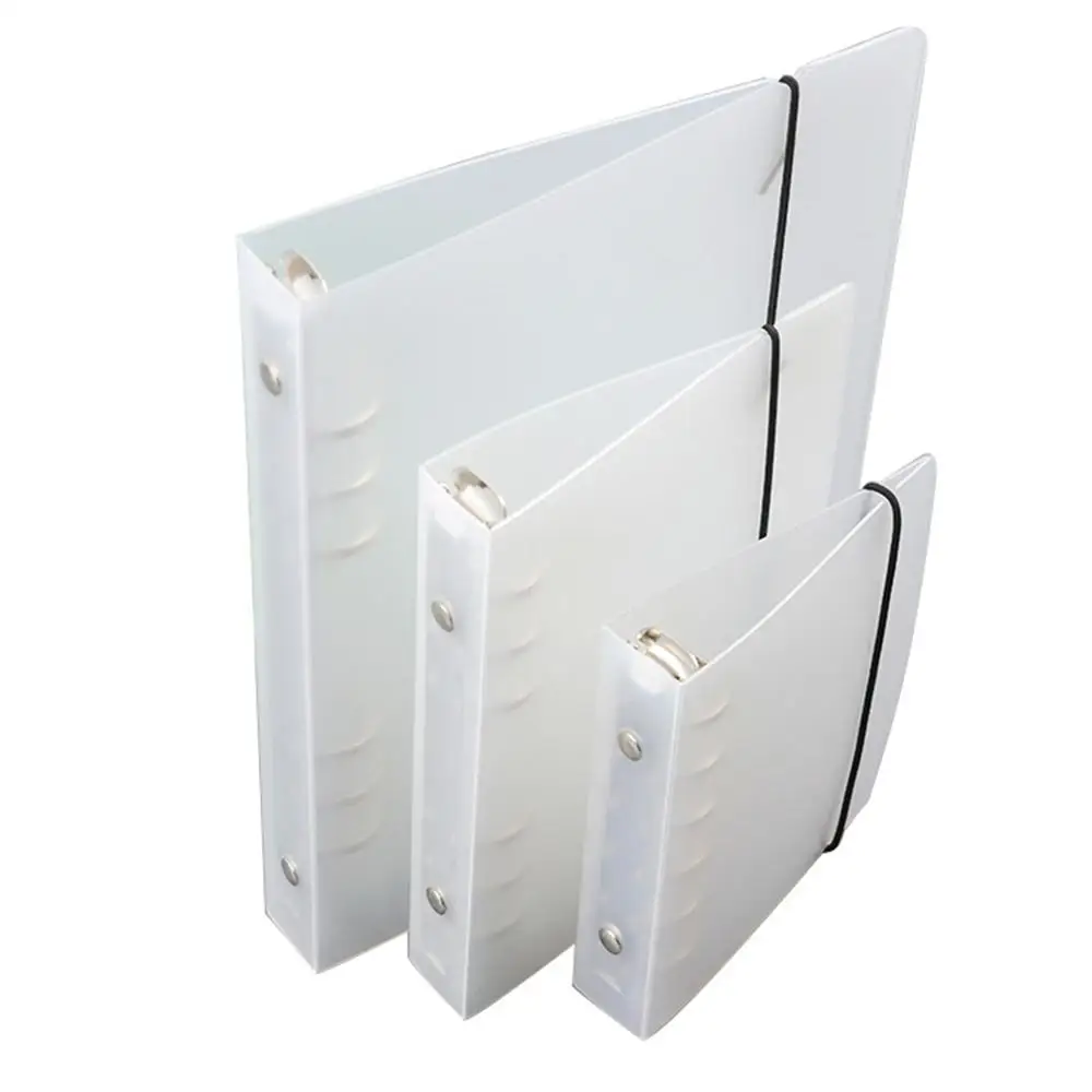

PP A5 A6 A7 B5 Spiral Notebook Cover Transparent Matte Binder Cover for Diary Planner Paper Book Storage Box Supply