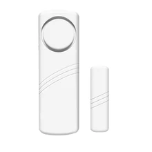 Capteur d'ouverture de porte/fenêtre pour alarme domestique, capteur d'ouverture intelligent pour détecter efficacement une porte ouverte et arrêter le voleur avec une alarme forte de 108db