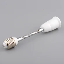 Горячая Новинка высокого качества E27 к E27 патрон для лампочки гнездо держатель Расширенный адаптер