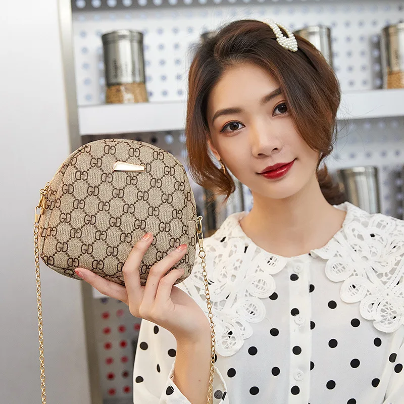 

Small Bag 2019 New Style on Trending Fairy Autumn And Winter Portable Shoulder Bag Over-the-shoulder Bag Printed Phone Bag Purse