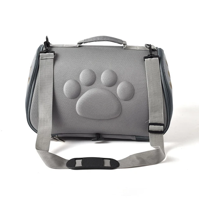 Sac de voyage pour animaux de compagnie couleur Pure sac de transport pour chat respirant pliable