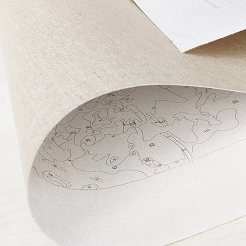 Новый краска по номерам наборы для взрослых DIY Рисование на холсте начинающих