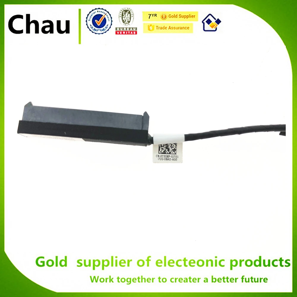 

Chau laptop HDD cable for Dell Inspiron 15 5547 5548 - HDD hard drive Connector -DP/N: T55XP 0T55XP DC02001X200 ZAVC0 HDD CABLE
